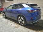 2022 Volkswagen Id.4 Pro S Blue vin: WVGUNPE29NP036544