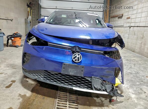 WVGUNPE29NP036544 2022 VOLKSWAGEN ID.4 Blue Vista frontal
