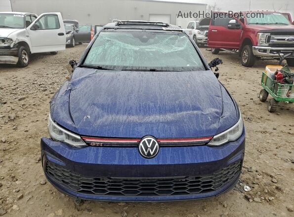 WVW2A7CD2PW151264 2023 VOLKSWAGEN GTI Blue Widok z przodu
