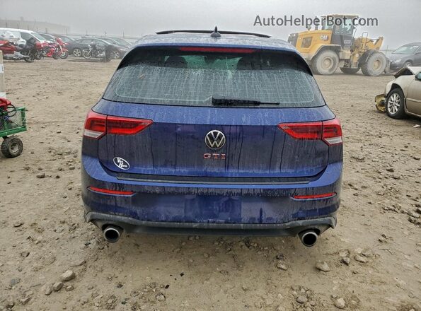 WVW2A7CD2PW151264 2023 VOLKSWAGEN GTI Blue Widok z tyłu