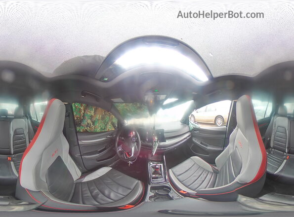 WVW2A7CD2PW151264 2023 VOLKSWAGEN GTI Blue Widok naklejki z numerem VIN