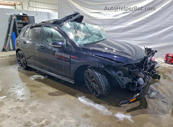 WVW587CD7NW141660 2022 VOLKSWAGEN GTI Черный Передняя правая четверть
