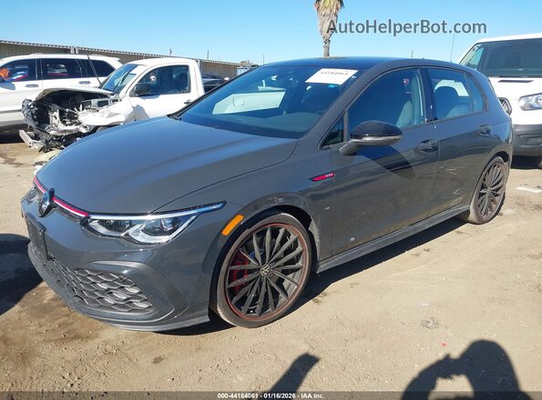 WVW8A7CD4PW154094 2023 VOLKSWAGEN GOLF Серый Передняя левая четверть
