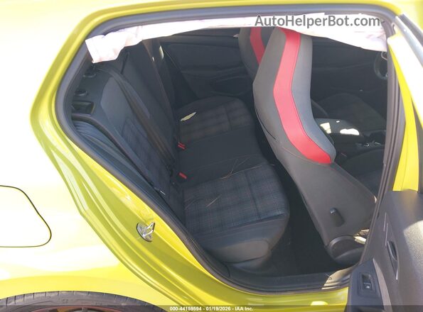 WVW8A7CDXPW154701 2023 VOLKSWAGEN GOLF Green Widok naklejki z numerem VIN