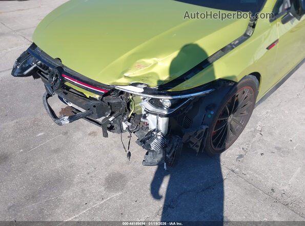 WVW8A7CDXPW154701 2023 VOLKSWAGEN GOLF Green Widok z przodu