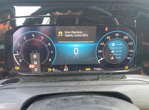 WVW8A7CDXPW167089 2023 VOLKSWAGEN GTI Черный Вид щитка приборов