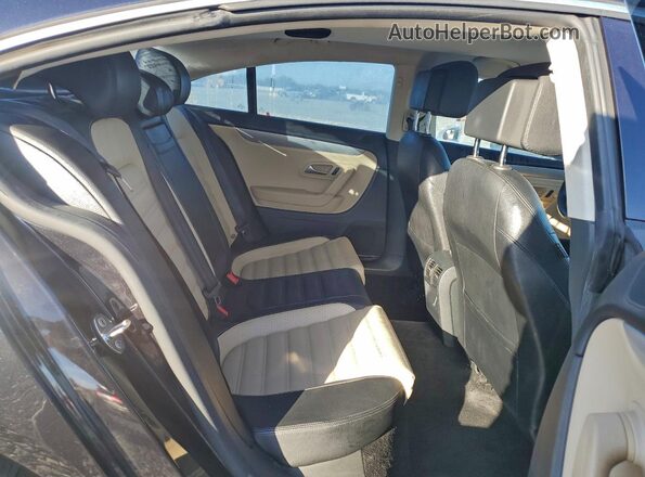 WVWBP7AN0GE504892 2016 VOLKSWAGEN CC Черный Вид задних сидений