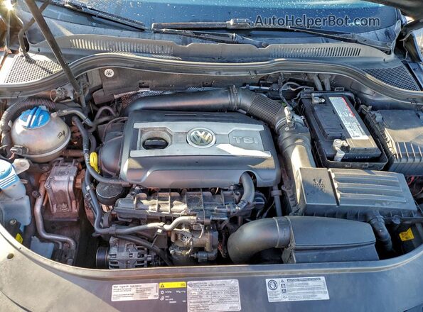 WVWBP7AN0GE504892 2016 VOLKSWAGEN CC Черный Вид задней части салона