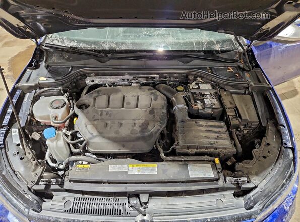 WVWDB7CDXRW140361 2024 VOLKSWAGEN GOLF Синий Вид задней части салона