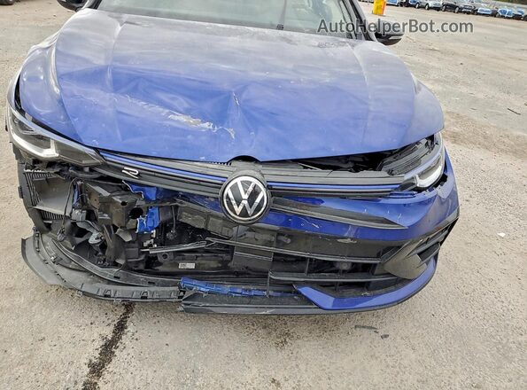 WVWEB7CD2SW216424 2025 VOLKSWAGEN GOLF Blue Սալոնի հետևի տեսք