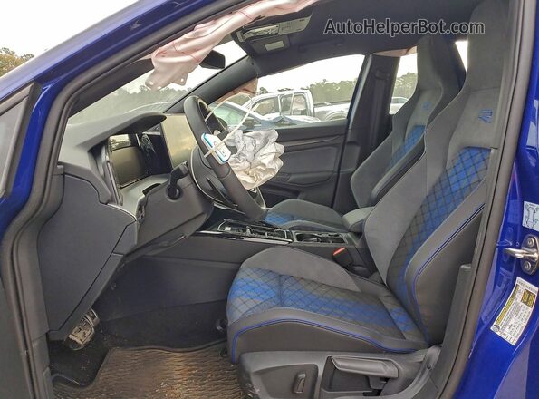 WVWEB7CD2SW216424 2025 VOLKSWAGEN GOLF Blue Սալոնի դիմացի տեսք