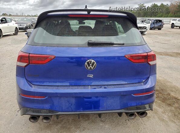 WVWEB7CD2SW216424 2025 VOLKSWAGEN GOLF Blue Հետևի տեսք