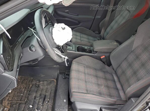 WVWG87CD8NW220893 2022 VOLKSWAGEN GTI Черный Вид салона спереди