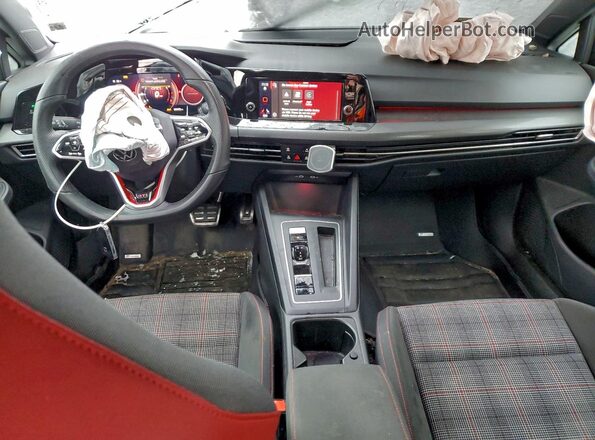WVWG87CD8NW220893 2022 VOLKSWAGEN GTI Черный Вид панели приборов