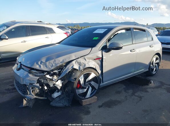 WVWGA7CD8RW223478 2024 VOLKSWAGEN GOLF Серебряный Передняя левая четверть
