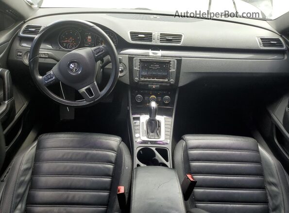 WVWMP7AN2HE504712 2017 VOLKSWAGEN CC Черный Вид панели приборов