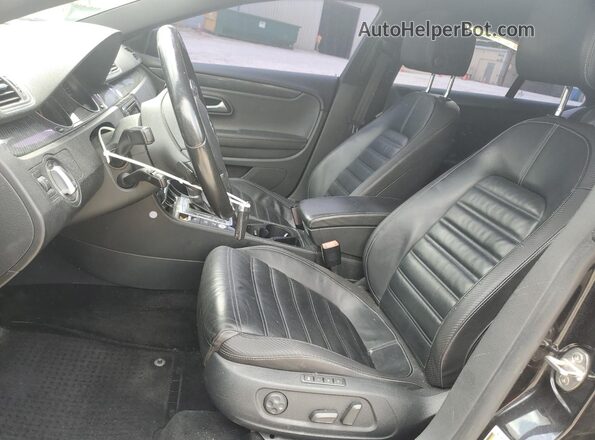 WVWMP7AN2HE504712 2017 VOLKSWAGEN CC Черный Вид салона спереди