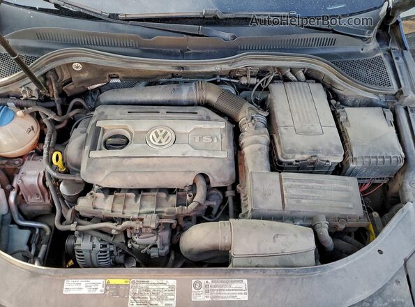 WVWMP7AN6HE504826 2017 VOLKSWAGEN CC Black Widok wnętrza z tyłu