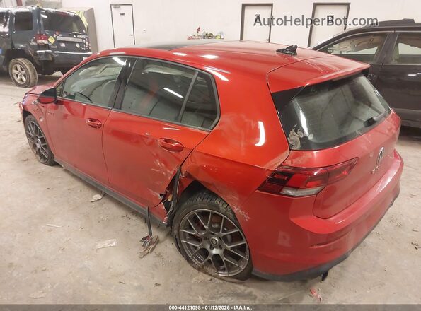 WVWSA7CD3SW244061 2025 VOLKSWAGEN GOLF Red Հետևի ձախ