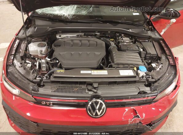 WVWSA7CD3SW244061 2025 VOLKSWAGEN GOLF Red Հետևի տեսք