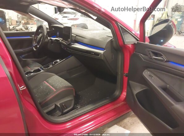 WVWSA7CD3SW244061 2025 VOLKSWAGEN GOLF Red Սալոնի դիմացի տեսք