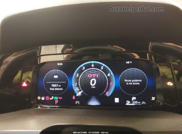 WVWSA7CD3SW244061 2025 VOLKSWAGEN GOLF Red Հետևի նստատեղերի տեսք