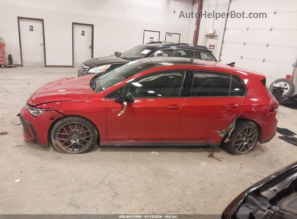 WVWSA7CD3SW244061 2025 VOLKSWAGEN GOLF Red Սալոնի 360 աստիճան տեսք