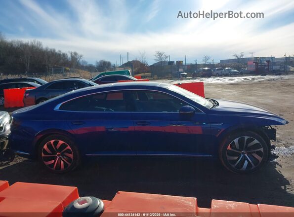 WVWSR7AN0ME006374 2021 VOLKSWAGEN ARTEON Blue Widok wnętrza 360 stopni