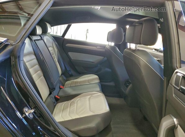 WVWSR7AN6LE014459 2020 VOLKSWAGEN ARTEON Черный Вид задних сидений