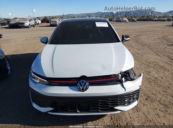 WVWVA7CD4SW248178 2025 VOLKSWAGEN GOLF White Սարքավորումների վահանակի տեսք