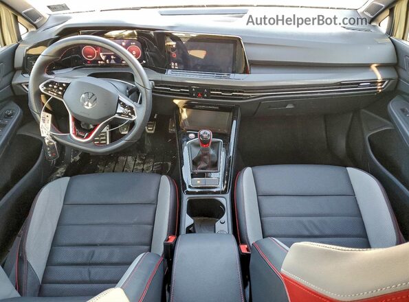 WVWWA7CD2RW228252 2024 VOLKSWAGEN GTI Gray წინა პანელის ხედი