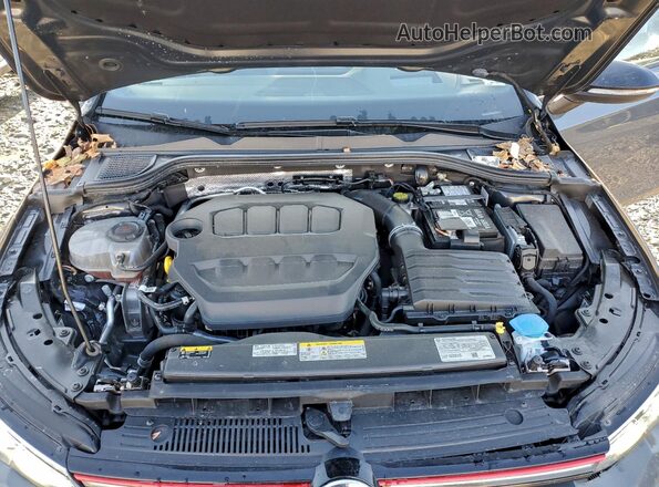 WVWWA7CD2RW228252 2024 VOLKSWAGEN GTI Gray უკანა სალონის ხედი