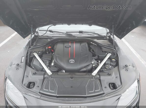 WZ1DB0C01MW034962 2021 TOYOTA GR SUPRA Black Widok z tyłu