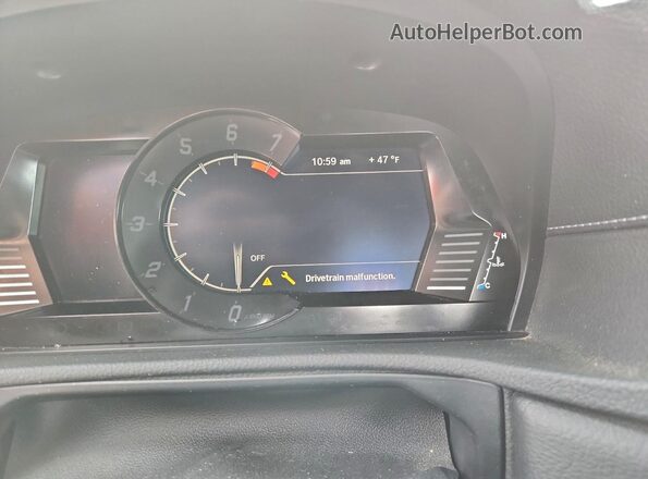WZ1DB0C01MW040745 2021 TOYOTA SUPRA Silver Вид щитка приладів