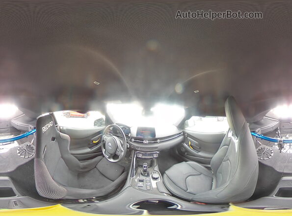 WZ1DB0C01MW040745 2021 TOYOTA SUPRA Silver Панорамний вид салону 360°