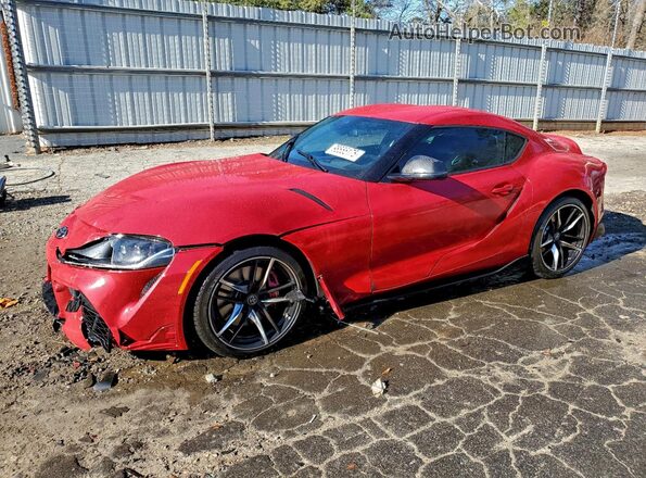 WZ1DB0C04MW040657 2021 TOYOTA SUPRA Красный Передняя левая четверть