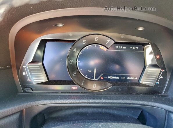 WZ1DB0C04MW040657 2021 TOYOTA SUPRA Красный Вид щитка приборов