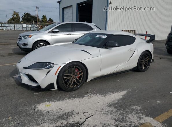 WZ1DB0C06MW035606 2021 TOYOTA SUPRA Белый Передняя левая четверть