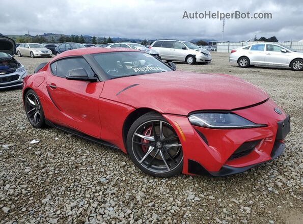 WZ1DB0C07MW042872 2021 TOYOTA SUPRA Красный Передняя правая четверть