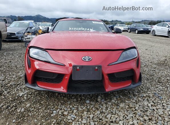 WZ1DB0C07MW042872 2021 TOYOTA SUPRA Красный Вид спереди