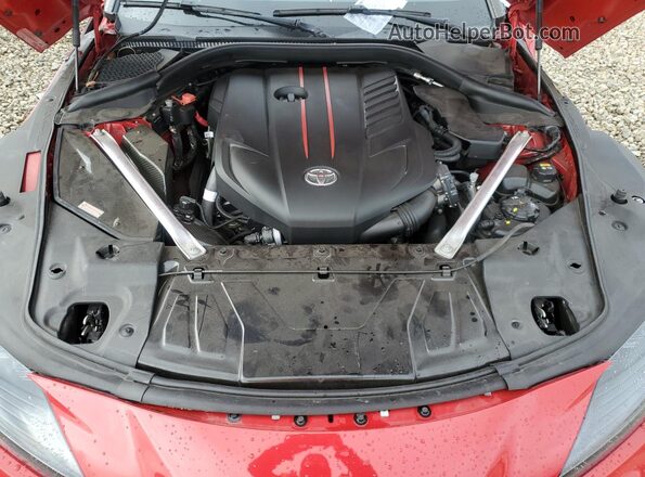 WZ1DB0C07MW042872 2021 TOYOTA SUPRA Красный Вид задней части салона