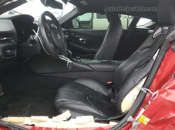 WZ1DB0C07MW042872 2021 TOYOTA SUPRA Красный Вид салона спереди
