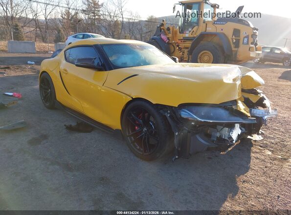 WZ1DB0C07NW046521 2022 TOYOTA GR SUPRA Желтый Передняя правая четверть