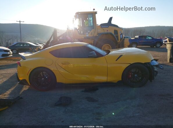 WZ1DB0C07NW046521 2022 TOYOTA GR SUPRA Желтый Вид щитка приборов