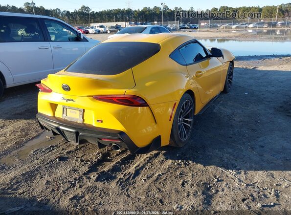 WZ1DB2C02MW042502 2021 TOYOTA GR SUPRA Yellow Задня права чверть