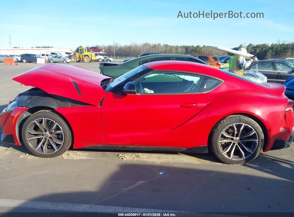 WZ1DB2G06PW059351 2023 TOYOTA GR SUPRA Red სალონის 360-გრადუსიანი ხედი