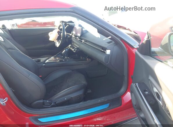 WZ1DB2G06PW059351 2023 TOYOTA GR SUPRA Red წინა სალონის ხედი