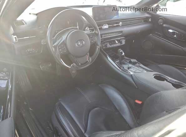 WZ1DB4C03LW025542 2020 TOYOTA SUPRA Черный Вид панели приборов