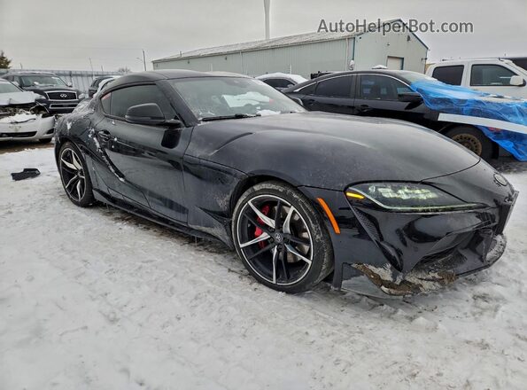 WZ1DB4C05LW027406 2020 TOYOTA SUPRA Черный Передняя правая четверть