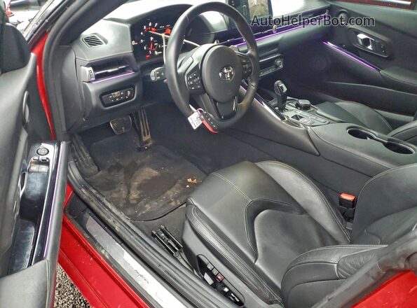 WZ1DB4C09LW023052 2020 TOYOTA SUPRA Red Widok deski rozdzielczej